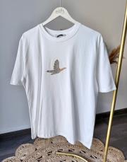 taşlı penye tişört