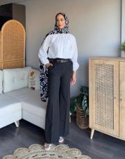 çift kemerli pantolon 2