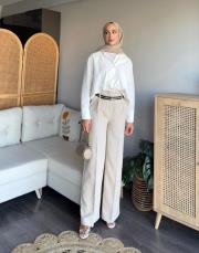 çift kemerli pantolon 2