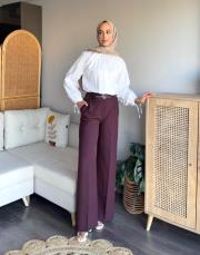 çift kemerli pantolon 3