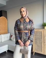 ekose kapitone ceket 2