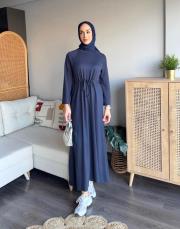 kuşaklı oysho elbise